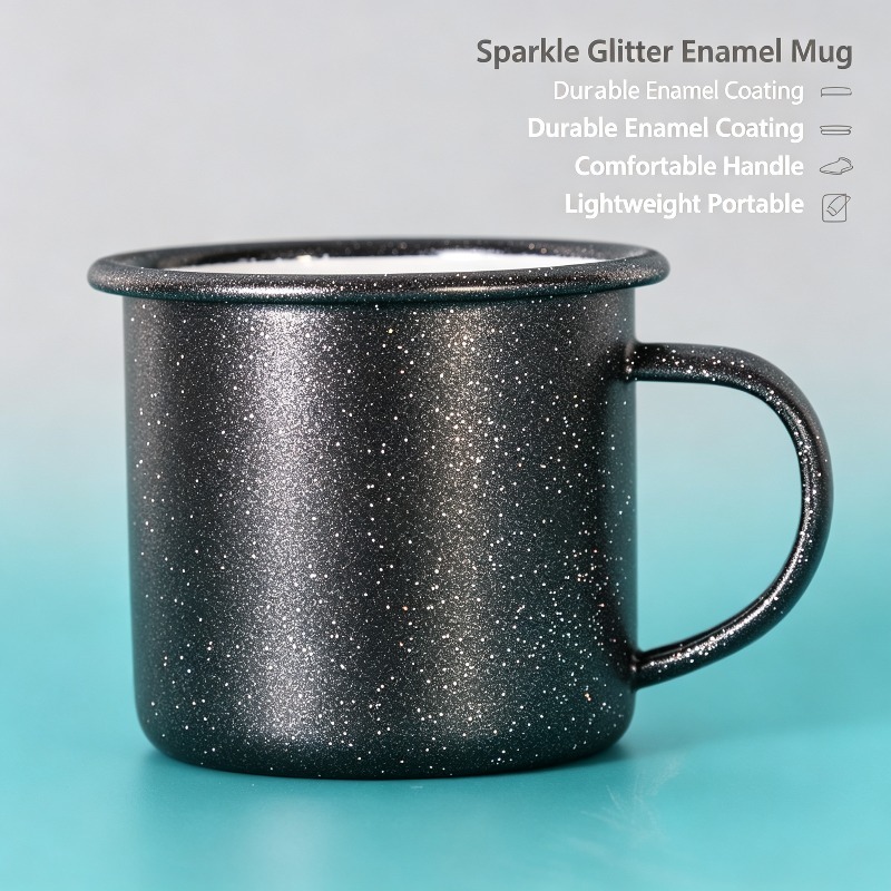 Coffee Tea Equipment - แก้วเคลือบวินเทจลายดาวพร้อมลวดลายจุดดาวเคลือบสารเปลี่ยนสี แก้วสร้างสรรค์สำหรับดื่มชา กาแฟ ใช้ในชีวิตประจำวันที่บ้าน