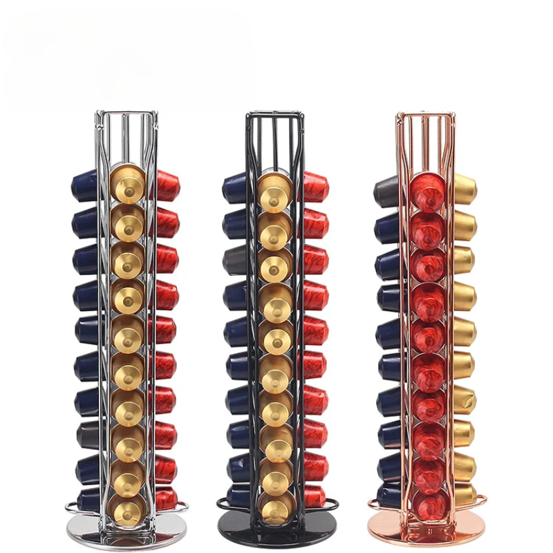 Coffee Tea Stand - 1PC 40 แคปซูลกาแฟ Nespresso Coffee Pods