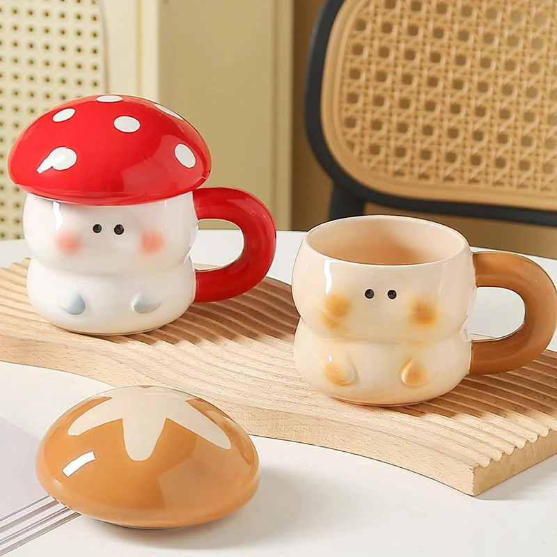 แก้วกาแฟเซรามิกทรงเห็ดน่ารักพร - Coffee Or Tea Please บทวิจารณ์และราคา