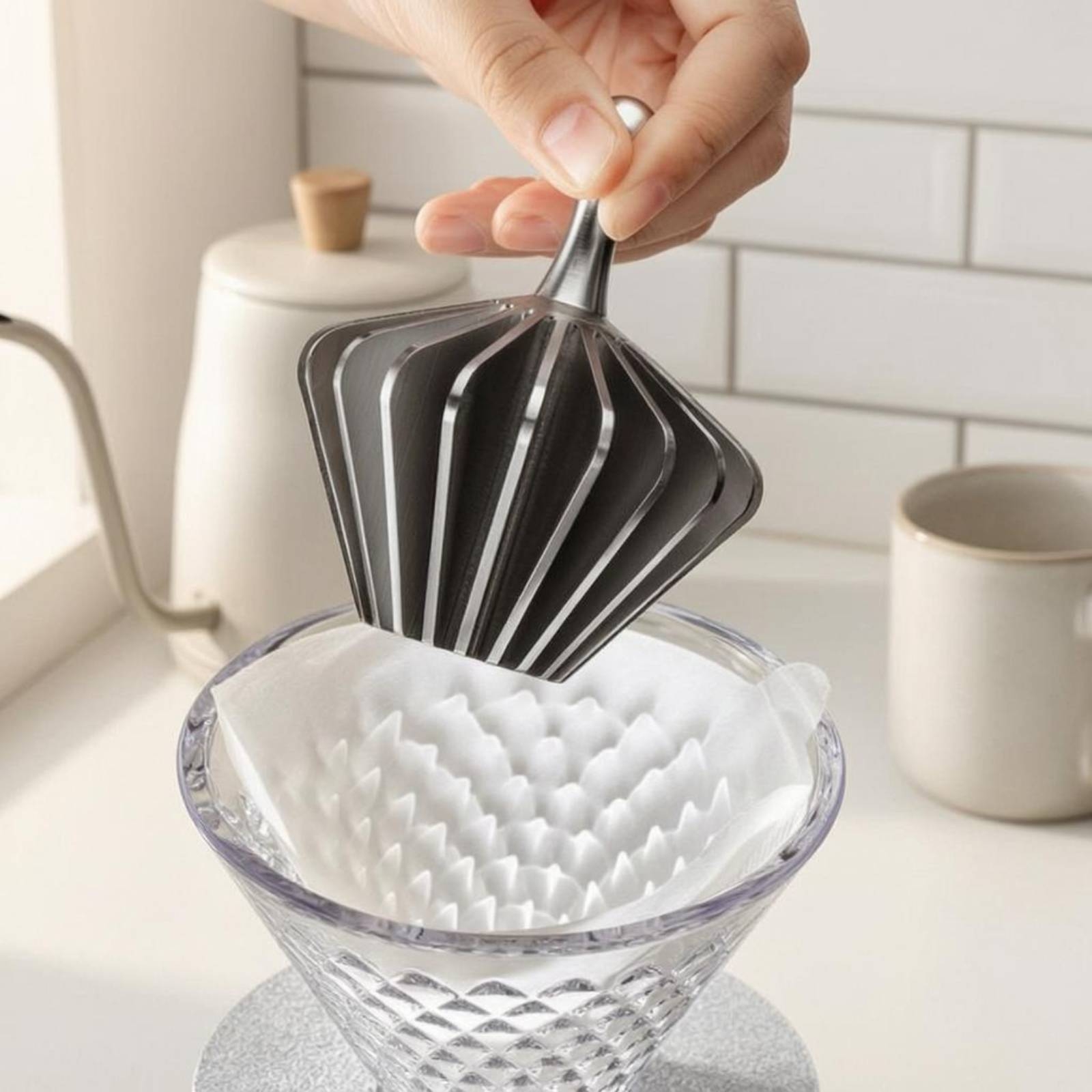 กระดาษกรองกาแฟอะลูมิเนียมอัลลอ - Coffee Dripper V60 บทวิจารณ์และราคา