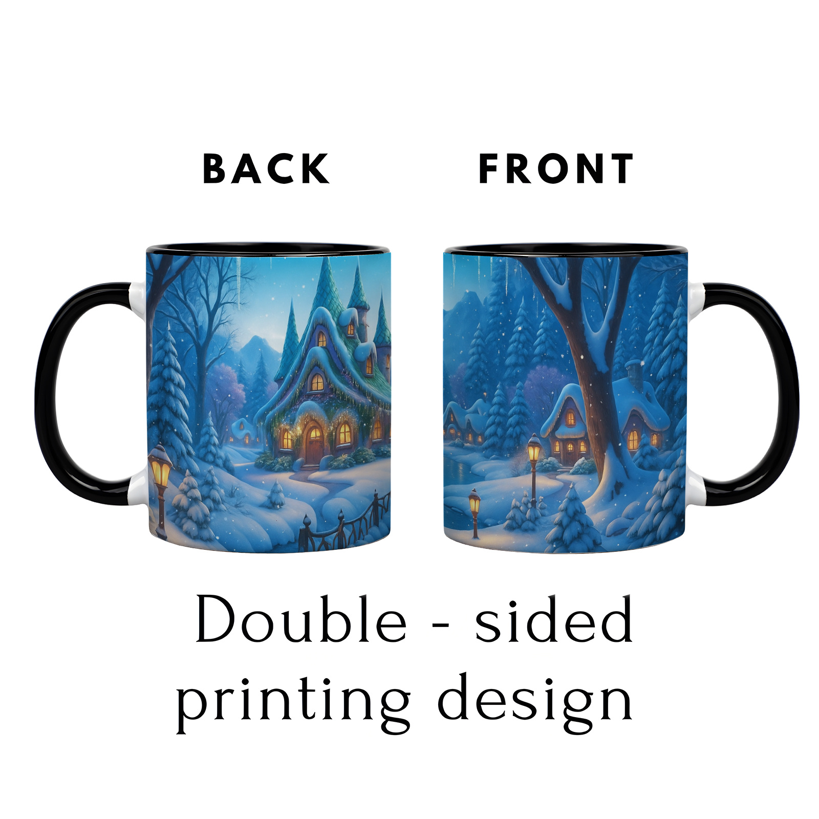 แก้วเซรามิกวินเทอร์วันเดอร์แลน - Coffee Or Tea Please บทวิจารณ์และราคา