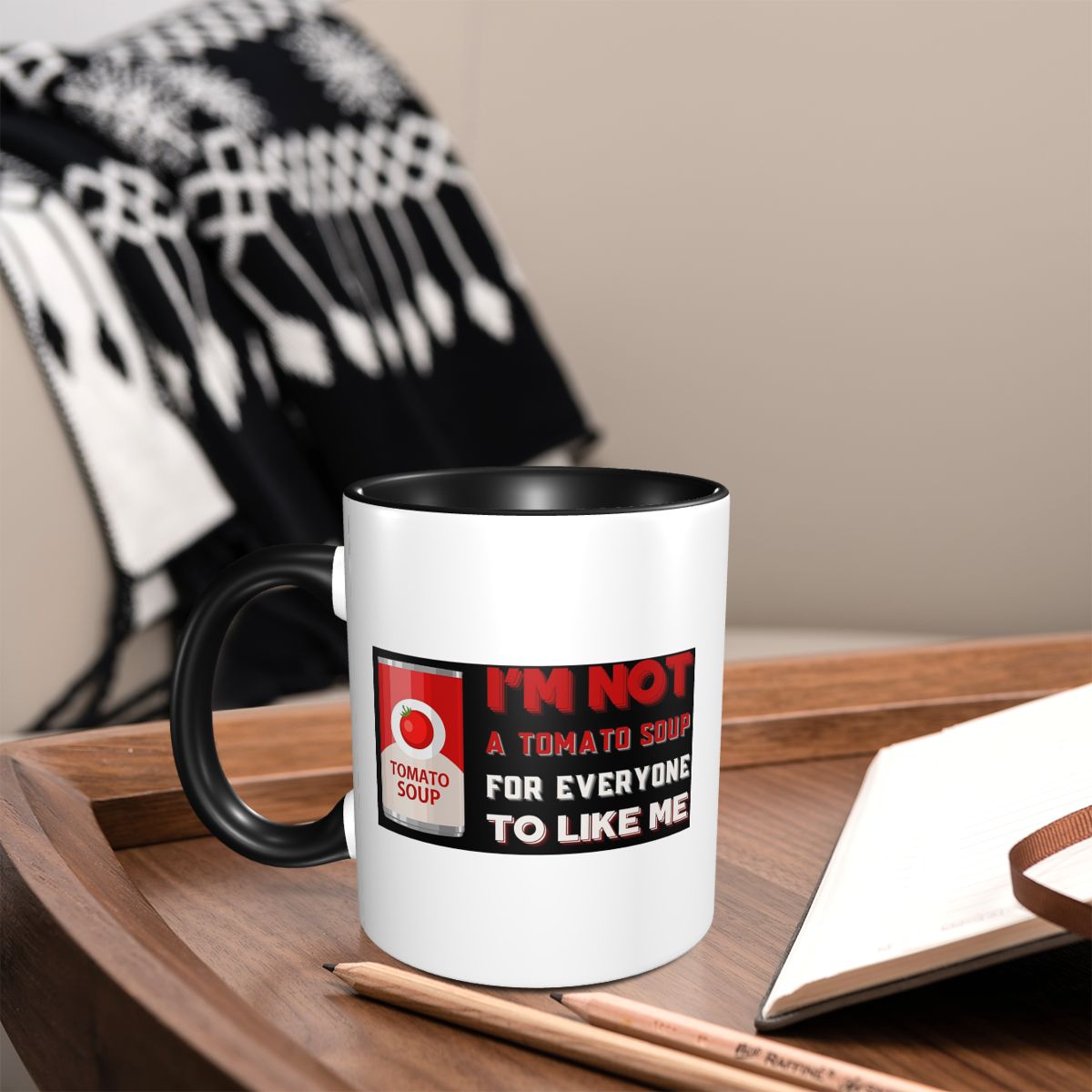 แก้วกาแฟเซรามิกตลกๆ ลายซุปมะเข - Coffee Tea Like บทวิจารณ์และราคา