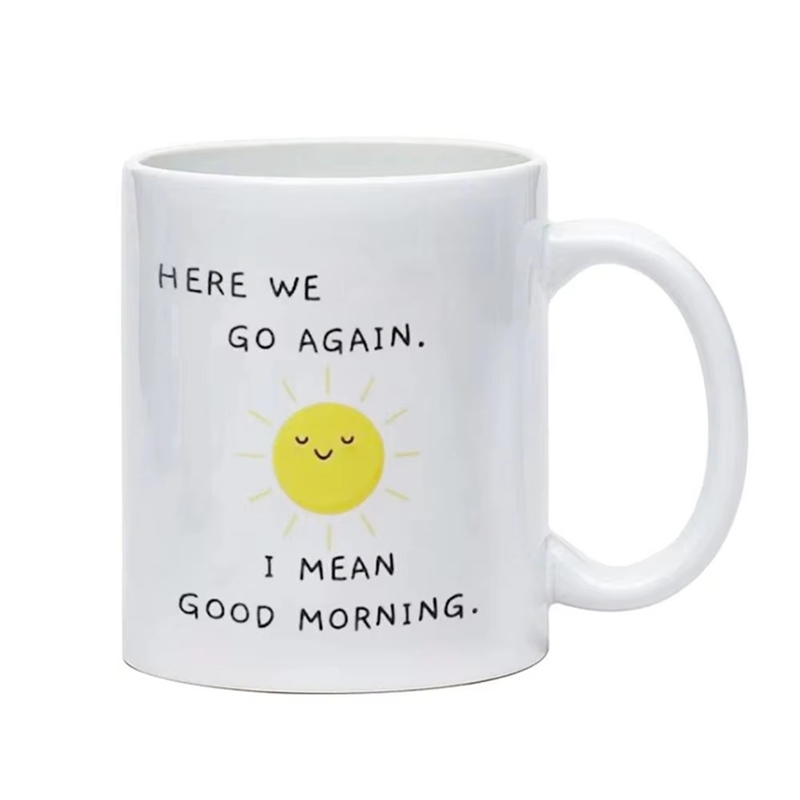 แก้วกาแฟตลก แก้วเซรามิกตลก แก้ - Coffee Tea Good Morning บทวิจารณ์และราคา