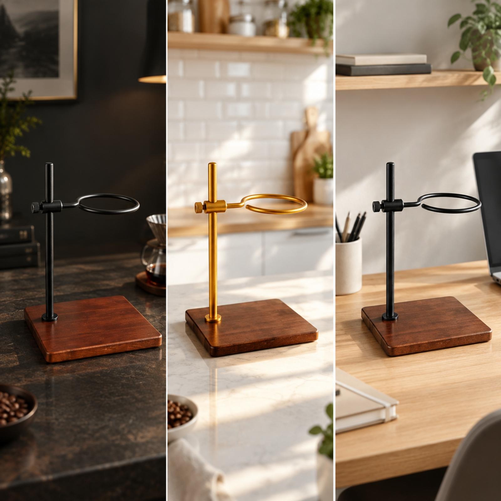 ขาตั้งดริปเปอร์กาแฟ ฐานไม้เนื้ - Coffee Dripper V60 บทวิจารณ์และราคา
