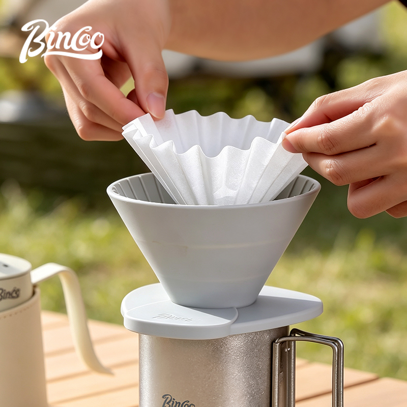 BINCOO ที่กรองกาแฟแบบพกพา V60  - Coffee Dripper V60 บทวิจารณ์และราคา