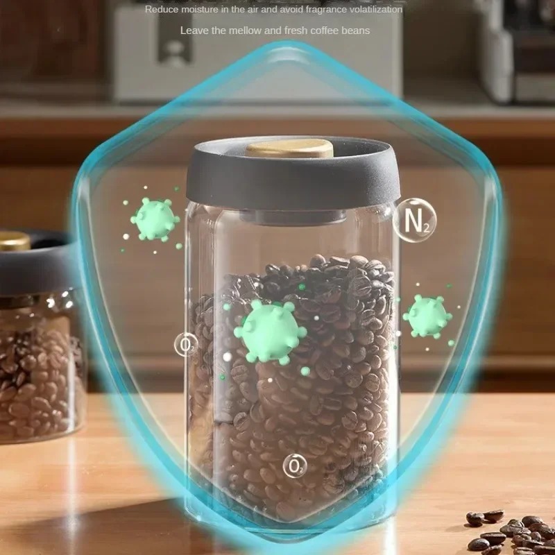 โถเก็บกาแฟสุญญากาศแบบแมนนวล ทำ - Coffee Tea For Me บทวิจารณ์และราคา