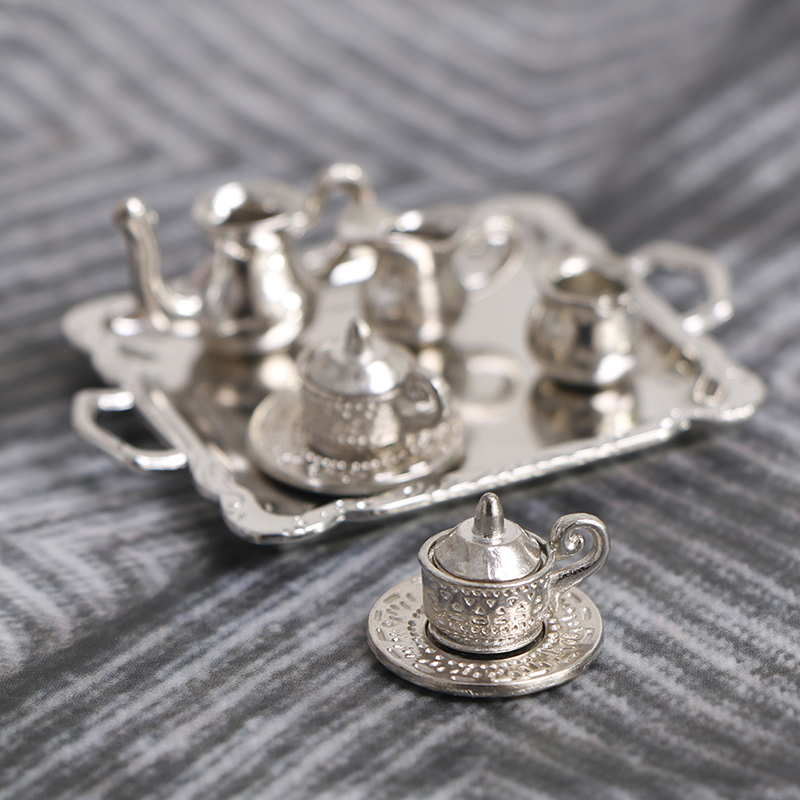 10 ชิ้น/เซ็ต 1/12 Dollhouse Mi - Coffee Tea Stand บทวิจารณ์และราคา