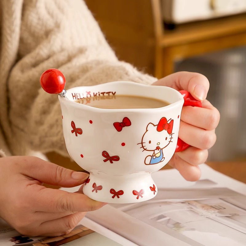 แก้วเซรามิกทรงสูงลายซานริโอ้ X - Coffee X Tea บทวิจารณ์และราคา
