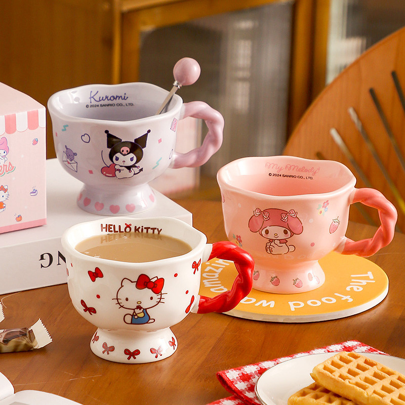แก้วเซรามิกทรงสูงลายซานริโอ้ X - Coffee X Tea บทวิจารณ์และราคา
