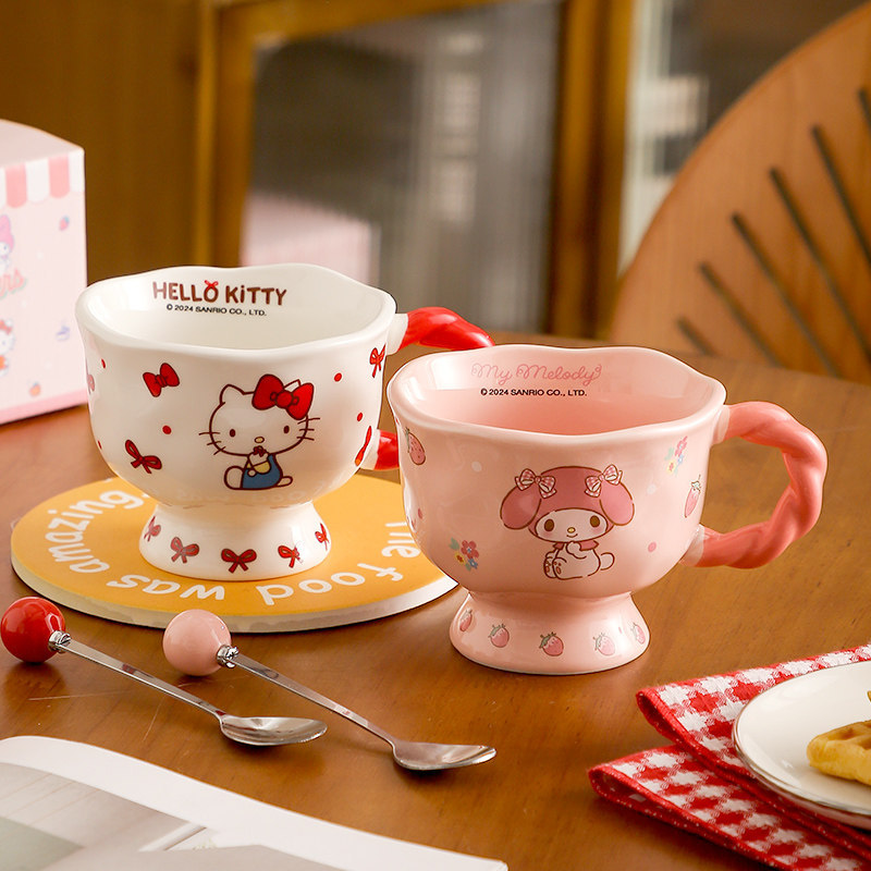 แก้วเซรามิกทรงสูงลายซานริโอ้ X - Coffee X Tea บทวิจารณ์และราคา
