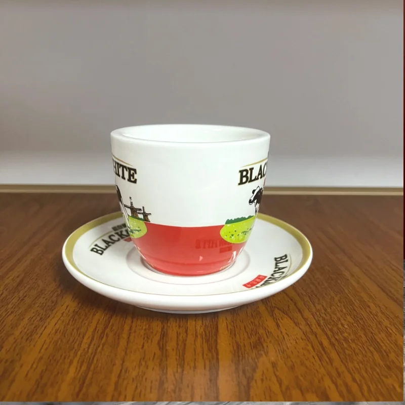 ชุดแก้วกาแฟเซรามิกสีดำขาวคุณภา - Coffee Tea For Me บทวิจารณ์และราคา