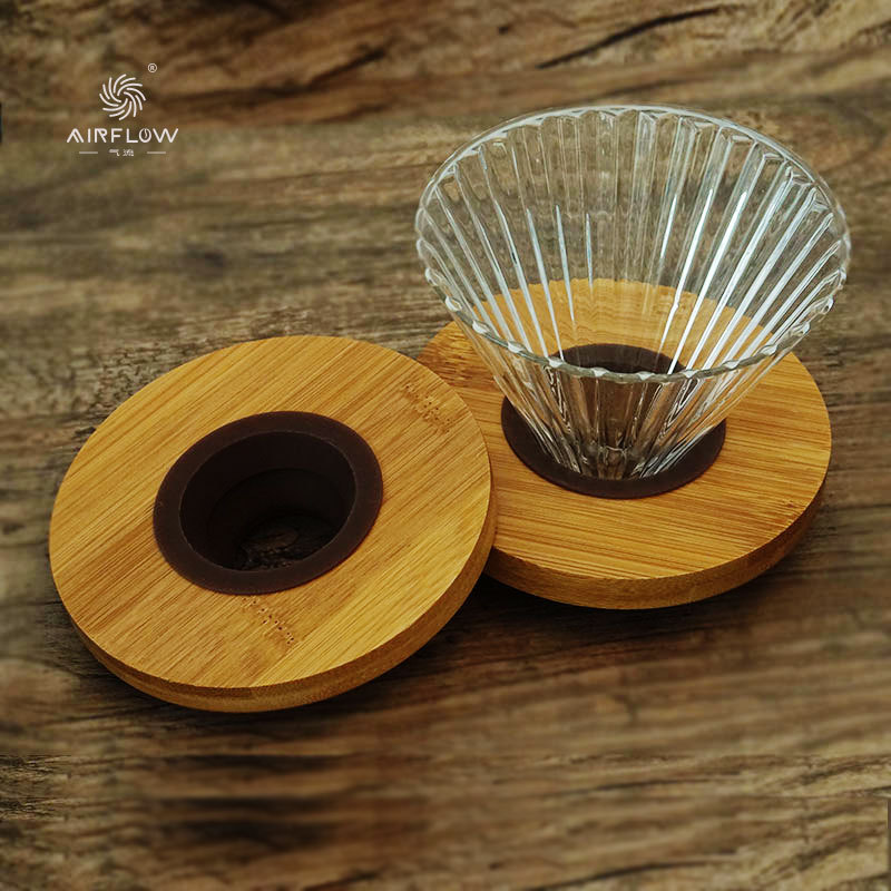 ชุดกาแฟแบบกรองพร้อมขาตั้งไม้ อ - Coffee Dripper V60 บทวิจารณ์และราคา