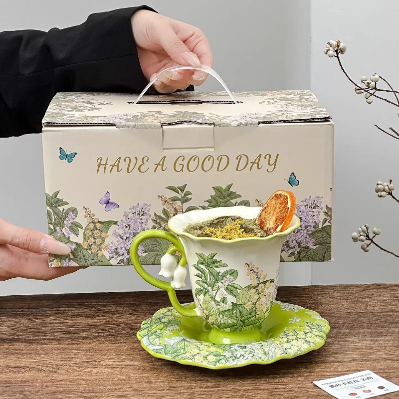 ชุดน้ำชายามบ่ายลายดอกลิลลี่ออฟ - Coffee Tea For Me บทวิจารณ์และราคา