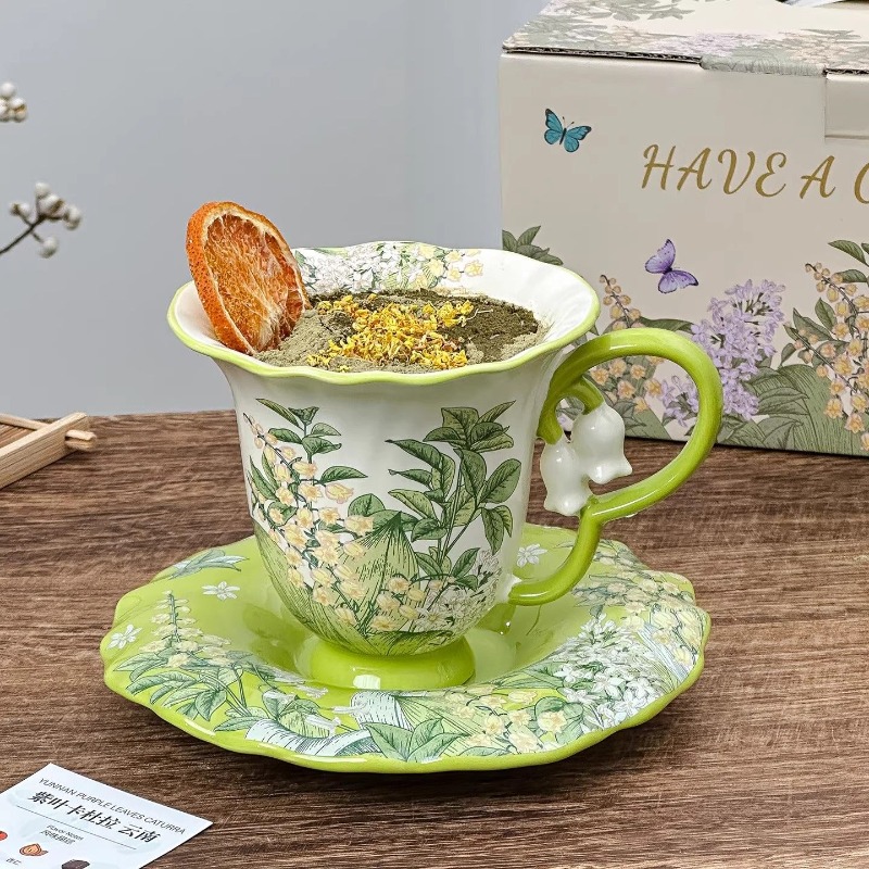 ชุดน้ำชายามบ่ายลายดอกลิลลี่ออฟ - Coffee Tea For Me บทวิจารณ์และราคา