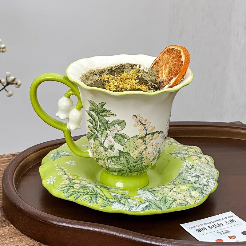 ชุดน้ำชายามบ่ายลายดอกลิลลี่ออฟ - Coffee Tea For Me บทวิจารณ์และราคา