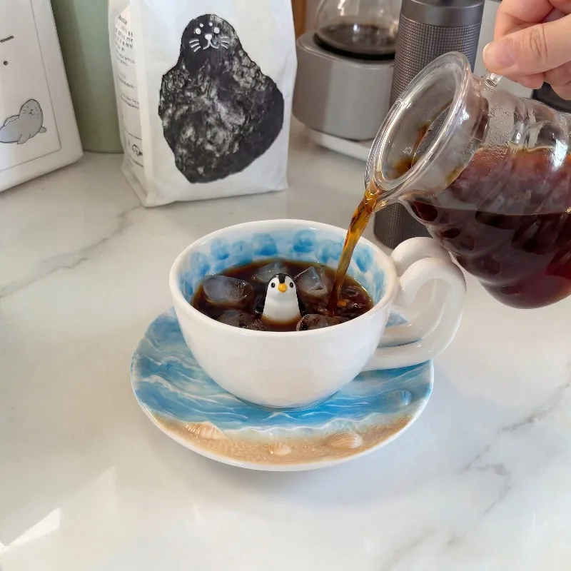 แก้วเซรามิกดีไซน์เก๋ ลวดลายปลา - Coffee Or Tea Please บทวิจารณ์และราคา