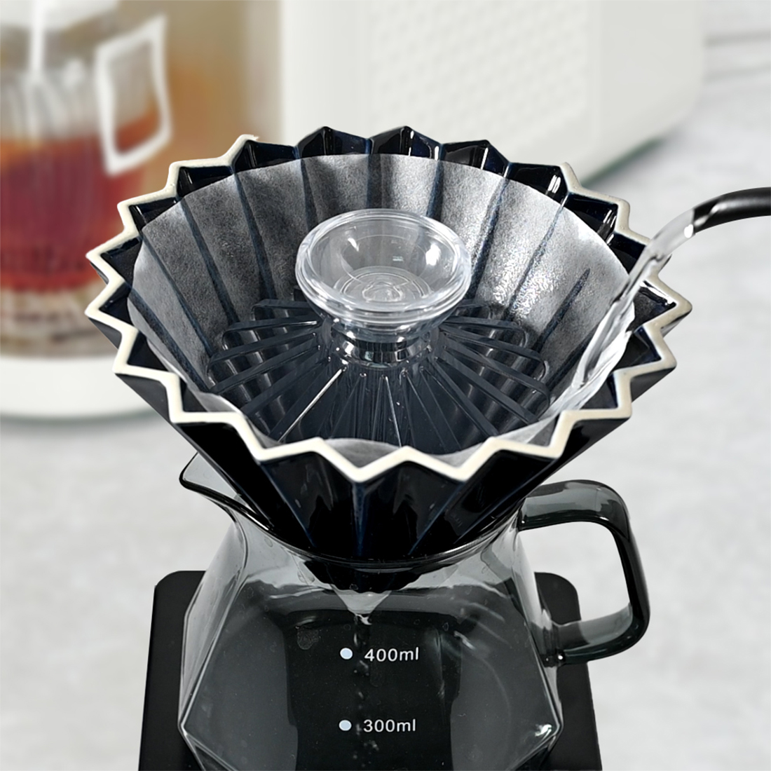 กระดาษกรองกาแฟแบบใหม่ อุปกรณ์ช - Coffee Dripper V60 บทวิจารณ์และราคา