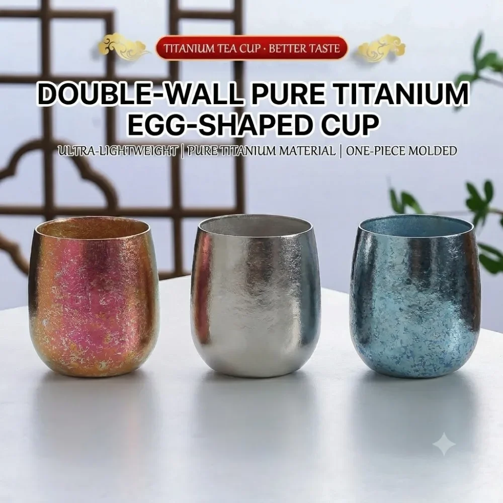 แก้วกาแฟสองชั้นไทเทเนียมบริสุท - Coffee Tea For Me บทวิจารณ์และราคา
