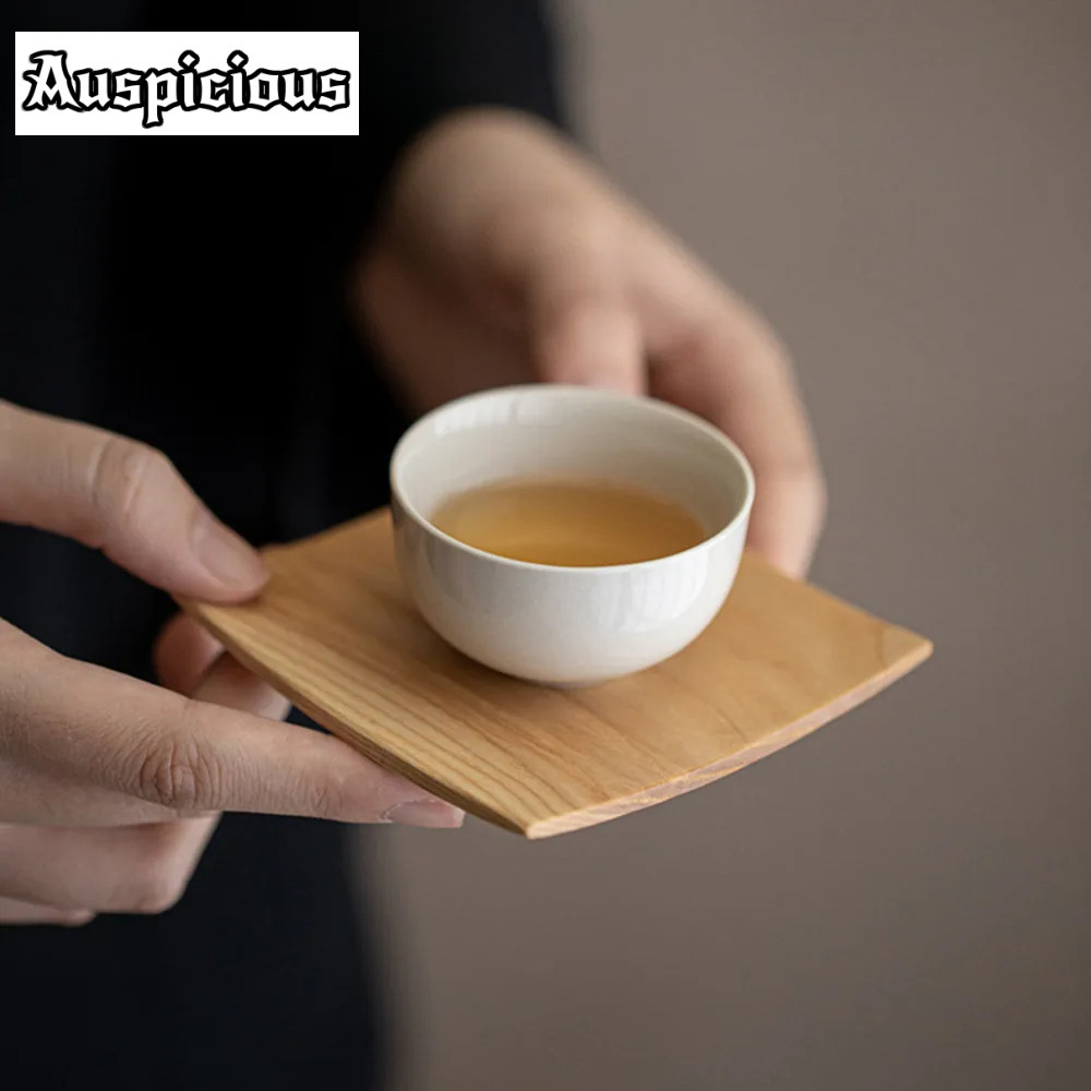 ที่รองแก้วไม้แข็งแบบย้อนยุค2ชิ - Coffee Tea Stand บทวิจารณ์และราคา