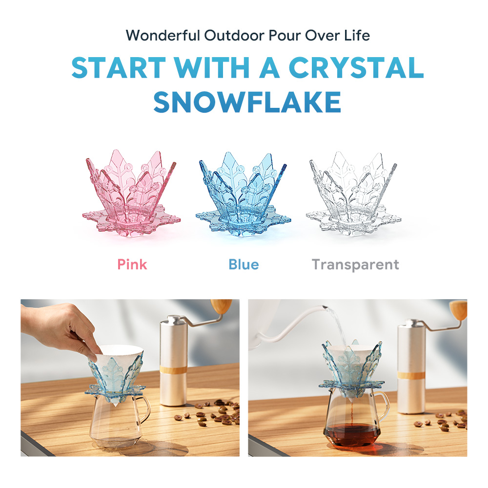 เครื่องกรองกาแฟแบบพับได้แบบพกพ - Coffee Dripper V60 บทวิจารณ์และราคา