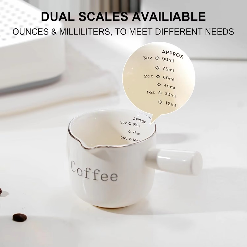 ถ้วยกาแฟเซรามิกขนาดเล็กพร้อมหู - Coffee Tea Milk บทวิจารณ์และราคา
