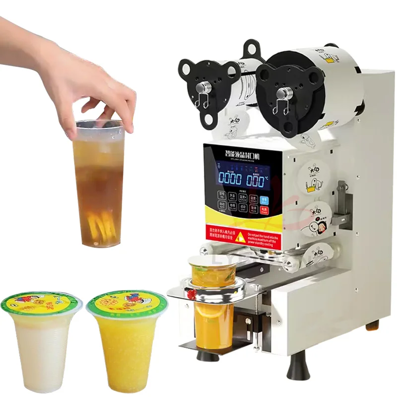 เครื่องซีลฝาแก้วพลาสติก LY สำห - Coffee Tea Milk บทวิจารณ์และราคา