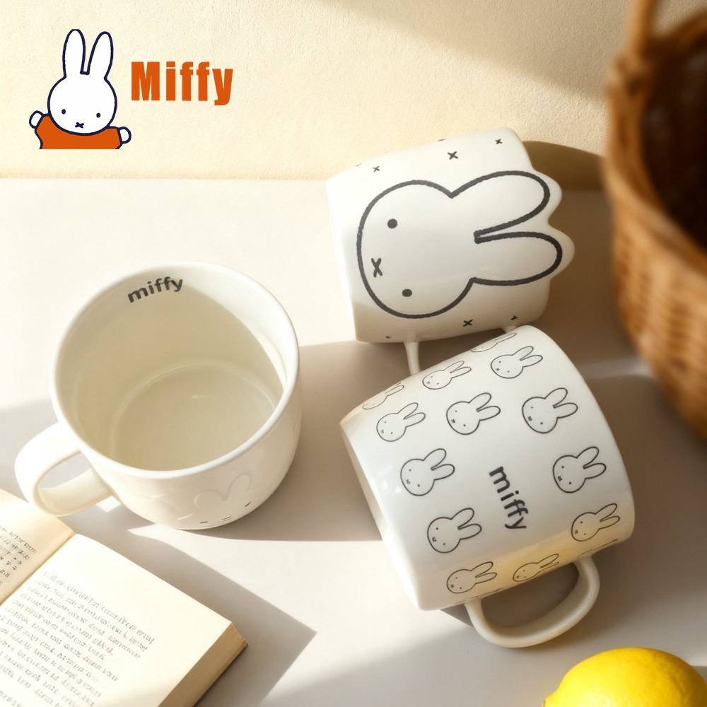 แก้วเซรามิค Miffy น่ารัก ลายกร - Coffee Tea Good Morning บทวิจารณ์และราคา