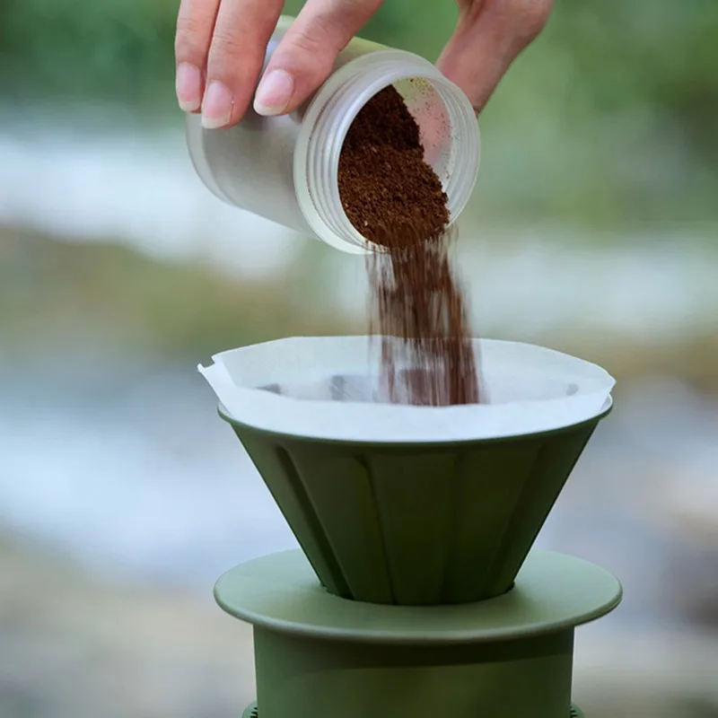 1-2 คนกาแฟกรองถ้วยสแตนเลสสตีลห - Coffee Dripper V60 บทวิจารณ์และราคา