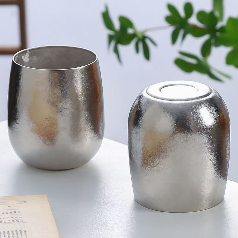 แก้วกาแฟไทเทเนียมแท้แบบสองชั้น - Coffee Tea For Me บทวิจารณ์และราคา