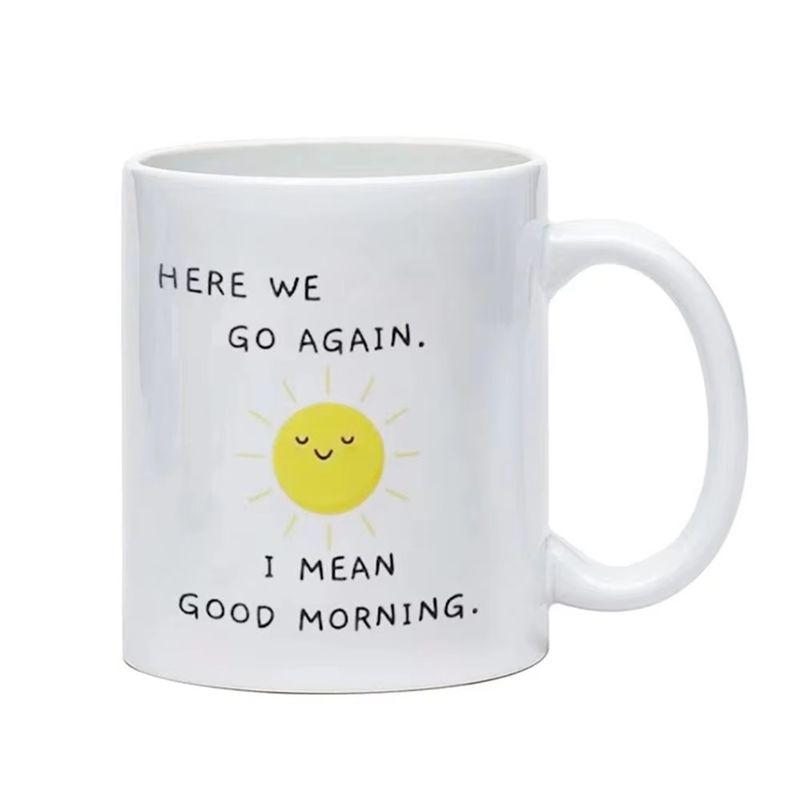 แก้วกาแฟตลกๆ สุดฮิตมาใหม่ มีสิ - Coffee Tea Good Morning บทวิจารณ์และราคา