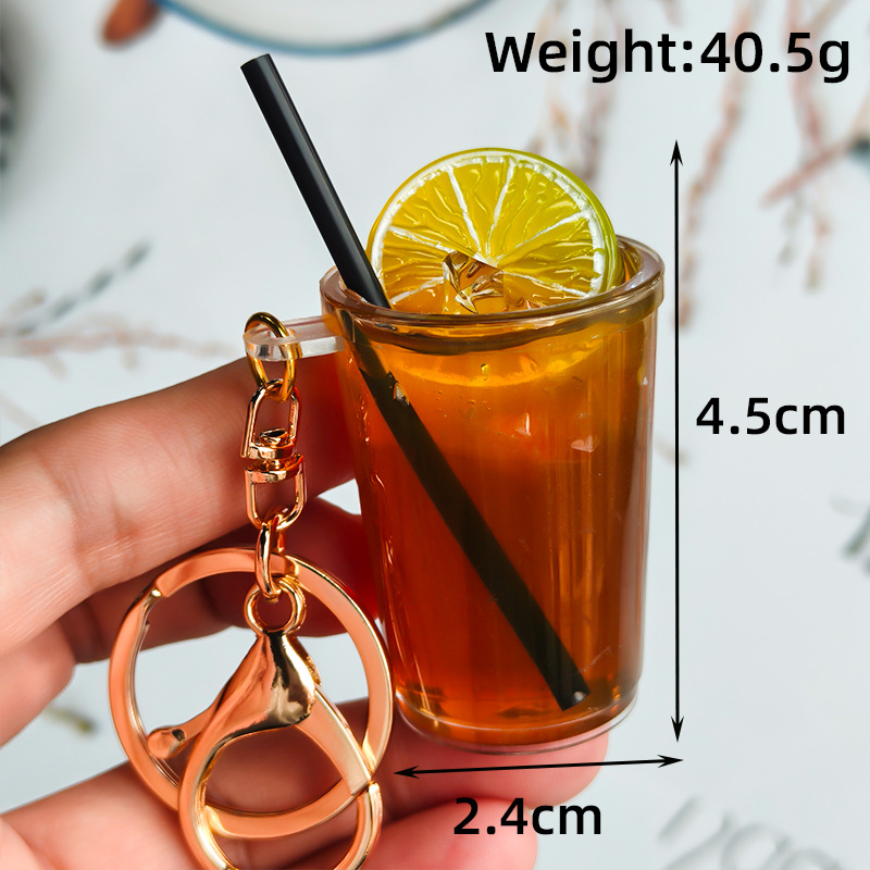 พวงกุญแจการ์ตูนฮ่องกง ชานมไข่ม - Coffee Tea Hong Kong บทวิจารณ์และราคา