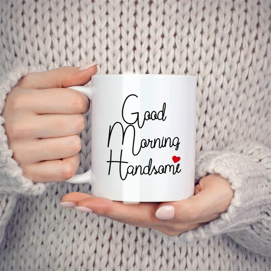 แก้วเซรามิกลายแปลกตา แก้วมัค G - Coffee Tea Good Morning บทวิจารณ์และราคา